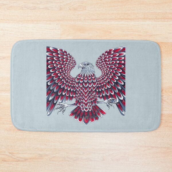 Item preview, love eagles logo Patriotic Heart-Shaped Eagle – USA Pride Red White Blue designed and sold by Uglyandcute.
