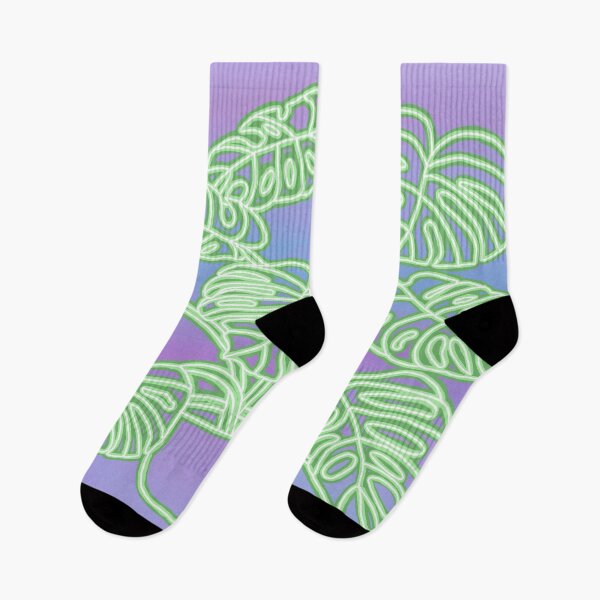 Item preview, Neon monstera designed and sold by GarberianArt.