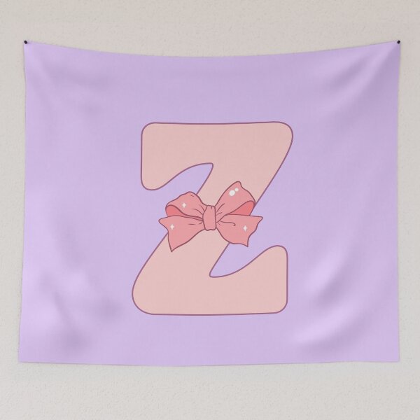 Item preview, Pink groovy letter z designed and sold by BritishDelights.