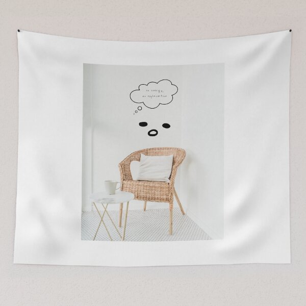 Item preview, No Energy, No explanation – Maybe Tomorrow Series designed and sold by mintmono-studio.