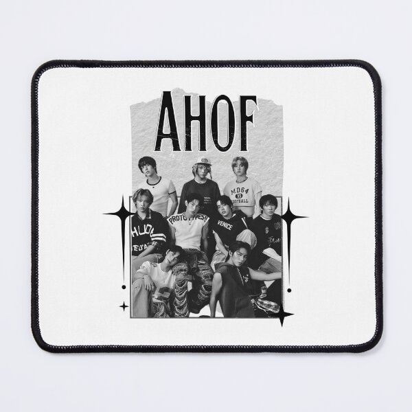 Item preview, AHOF Kpop Boy group Scrapbook Collage Cozy Y2K Vintage Design designed and sold by HELL0WBELLO.