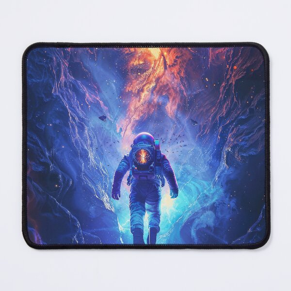 Item preview, Into the Rift – Astronaut Cosmic Rift Space Art designed and sold by QuantumDrift.