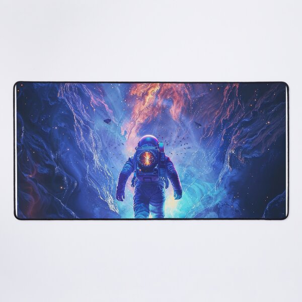 Item preview, Into the Rift – Astronaut Cosmic Rift Space Art designed and sold by QuantumDrift.