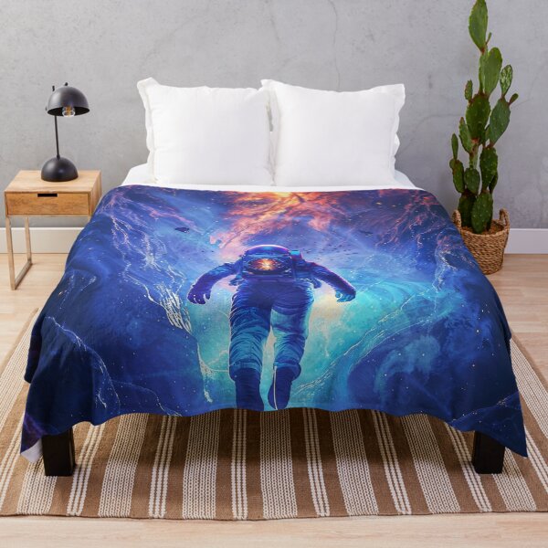 Item preview, Into the Rift – Astronaut Cosmic Rift Space Art designed and sold by QuantumDrift.