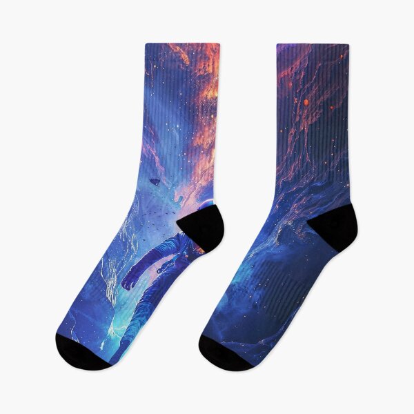 Item preview, Into the Rift – Astronaut Cosmic Rift Space Art designed and sold by QuantumDrift.
