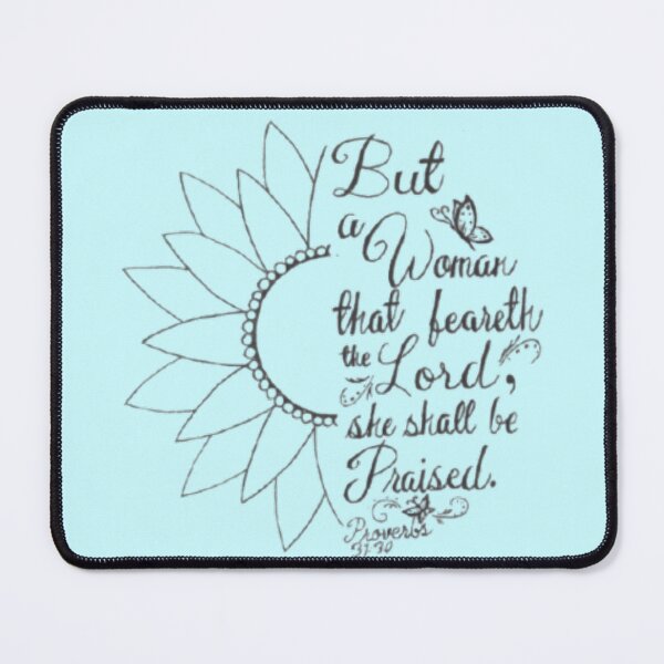 Item preview, Proverbs 31:30 Floral design  designed and sold by Cora Worthington Art.