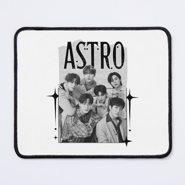 Item preview, Astro Kpop Boy group Scrapbook Collage Cozy Y2K Vintage Design designed and sold by HELL0WBELLO.