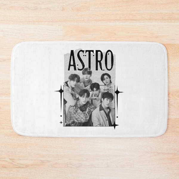 Item preview, Astro Kpop Boy group Scrapbook Collage Cozy Y2K Vintage Design designed and sold by HELL0WBELLO.