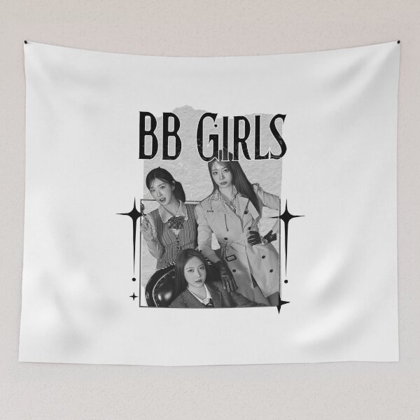 Item preview, BB Girls Kpop Girls group Scrapbook Collage Cozy Y2K Vintage Design designed and sold by HELL0WBELLO.