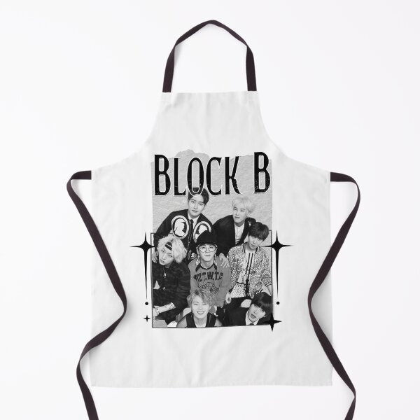 Item preview, Block B Kpop Boy group Scrapbook Collage Cozy Y2K Vintage Design designed and sold by HELL0WBELLO.
