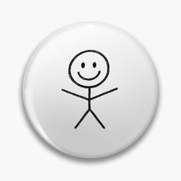 Item preview, Portrait of a friend (stick figure) designed and sold by LeoLune.