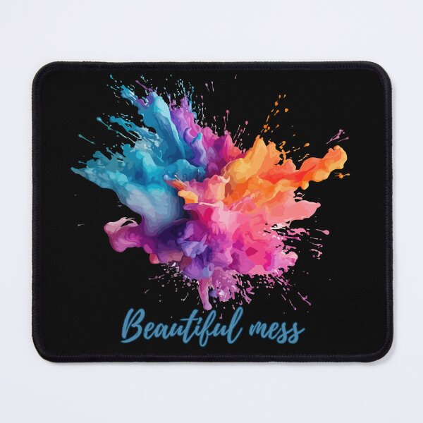 Item preview, Beautiful Mess – Abstract Color Explosion designed and sold by By-soso.
