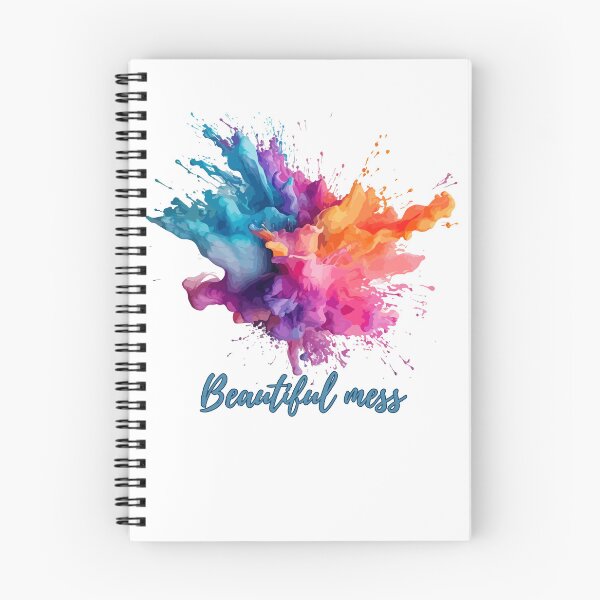 Item preview, Beautiful Mess – Abstract Color Explosion designed and sold by By-soso.