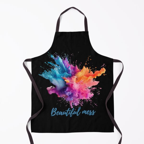 Item preview, Beautiful Mess – Abstract Color Explosion designed and sold by By-soso.
