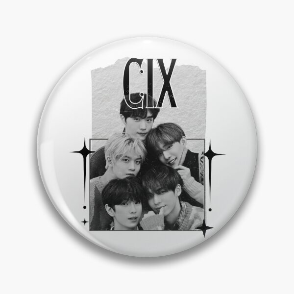 Item preview, CIX Kpop Boy group Scrapbook Collage Cozy Y2K Vintage Design designed and sold by HELL0WBELLO.