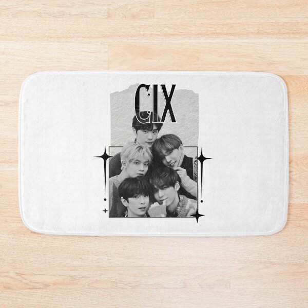 Item preview, CIX Kpop Boy group Scrapbook Collage Cozy Y2K Vintage Design designed and sold by HELL0WBELLO.