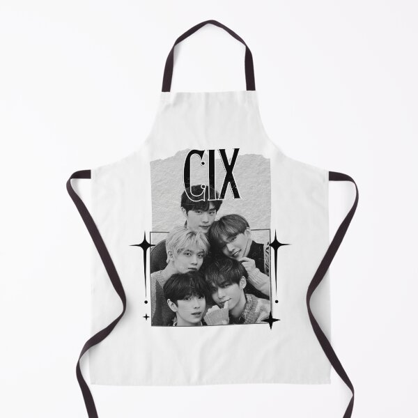 Item preview, CIX Kpop Boy group Scrapbook Collage Cozy Y2K Vintage Design designed and sold by HELL0WBELLO.