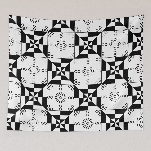 Item preview, Retro Art Deco Geometric Pattern 24.P06b.066.068 designed and sold by Space & Care - Art Deco GeoMetrica.