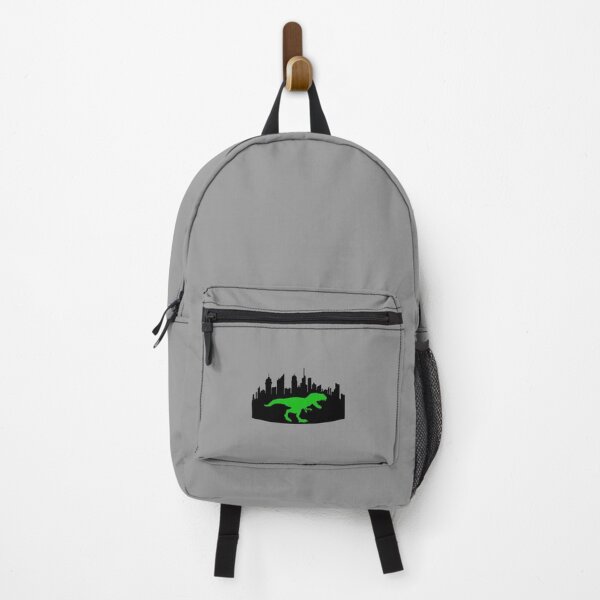 Item preview, T-Rex City Skyscraper Dinosaur Predator Tyrannosaurus Rex Silhouette designed and sold by shirt-o-mat.