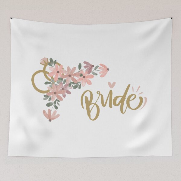Item preview, Pink Floral Bride Design designed and sold by indepthdesigns.