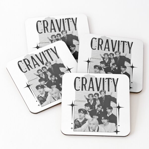 Item preview, Cravity Kpop Boy group Scrapbook Collage Cozy Y2K Vintage Design designed and sold by HELL0WBELLO.