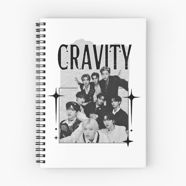 Item preview, Cravity Kpop Boy group Scrapbook Collage Cozy Y2K Vintage Design designed and sold by HELL0WBELLO.