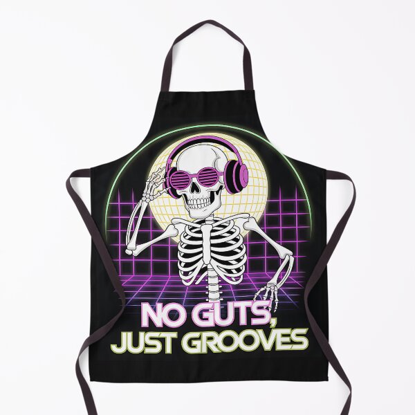 Item preview, No Guts, Just Grooves – Dancing Skeleton Disco Vibes designed and sold by LunaSpellStudio.