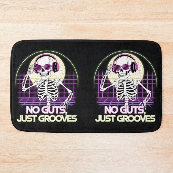 Item preview, No Guts, Just Grooves – Dancing Skeleton Disco Vibes designed and sold by LunaSpellStudio.