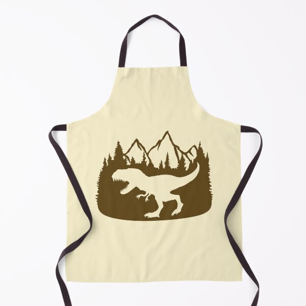 Item preview, T-Rex Nature Mountains Trees Dinosaur Predator Tyrannosaurus Rex designed and sold by shirt-o-mat.