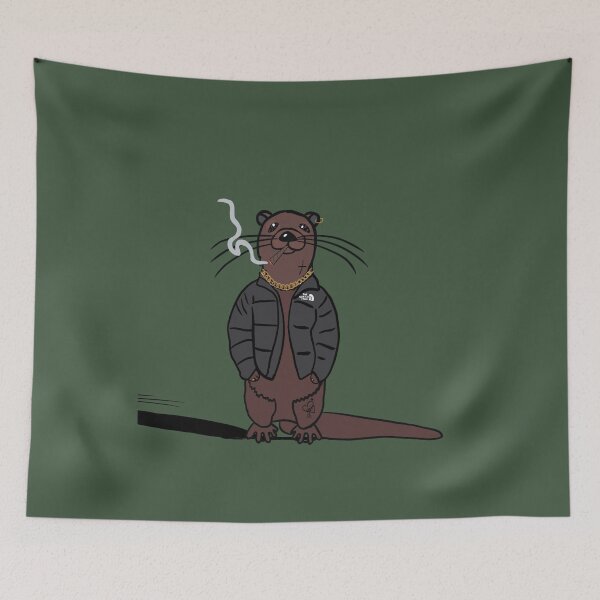 Item preview, Gangster otter designed and sold by MinandMouse.