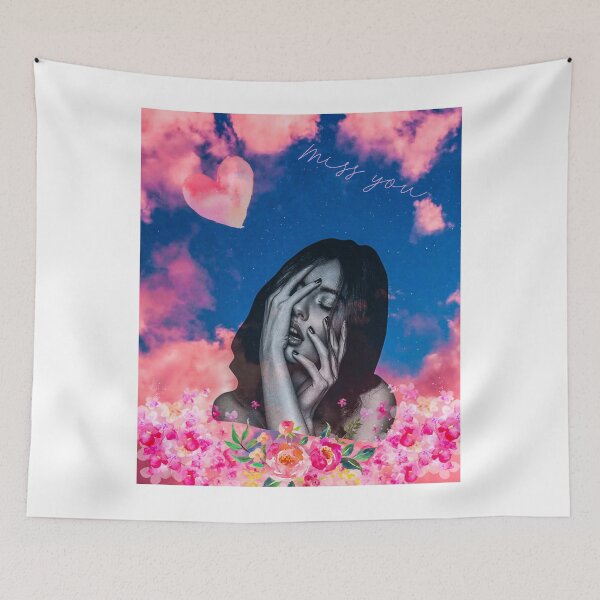 Item preview, Miss You - Surreal dream-like collage of longing designed and sold by devilsxang3l.