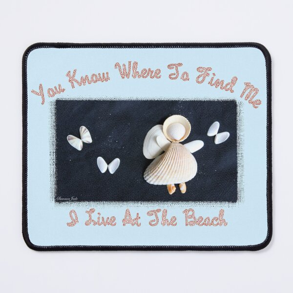 Item preview, Beach Angel ~ Shells on Sandy Canvas  designed and sold by SummerJade.