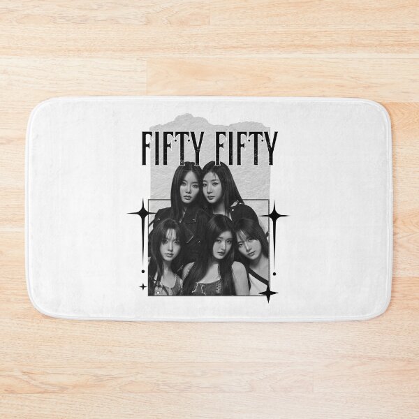 Item preview, Fifty Fifty Kpop Girl group Scrapbook Collage Cozy Y2K Vintage Design designed and sold by HELL0WBELLO.