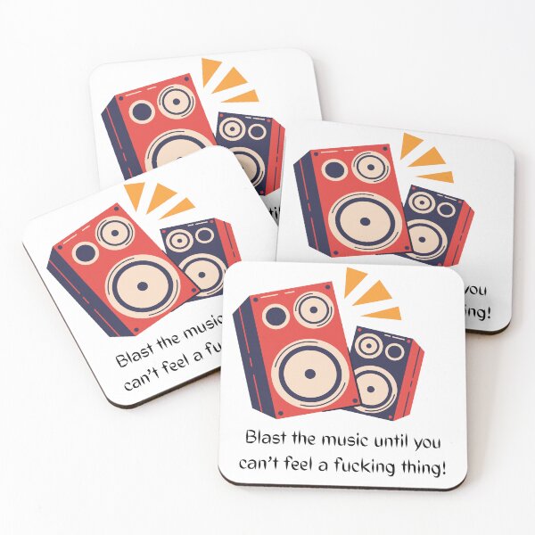 Item preview, Blast the Music Until You Can't Feel A Thing designed and sold by Tao's Inspired Hands.