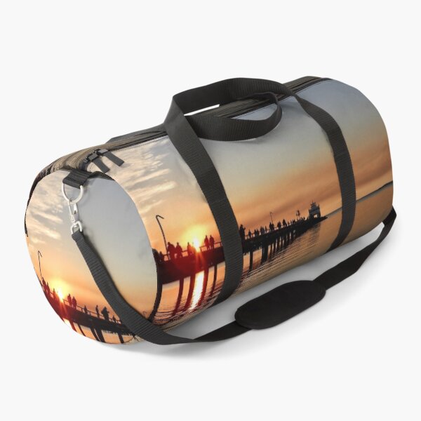 Item preview, People leaving Kingfisher Bay resort jetty sunset designed and sold by Mark Grimsley.
