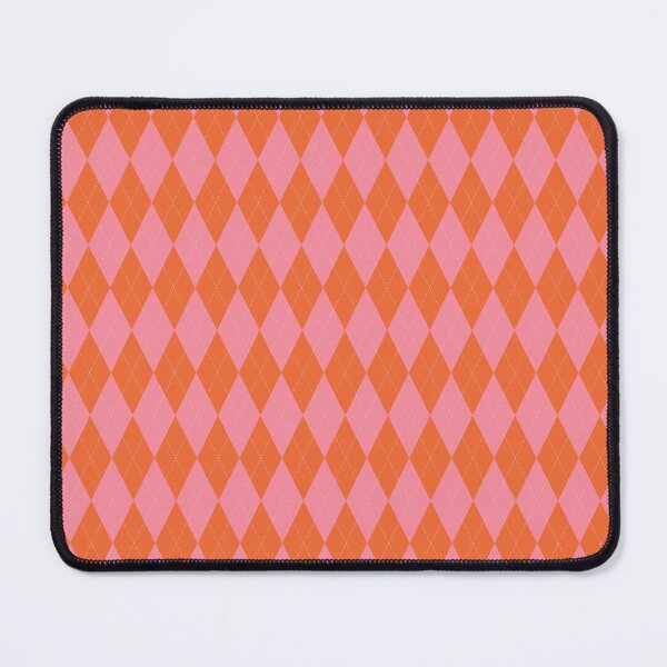 Item preview, Argyle - Orange and Pink designed and sold by Una Somerville.