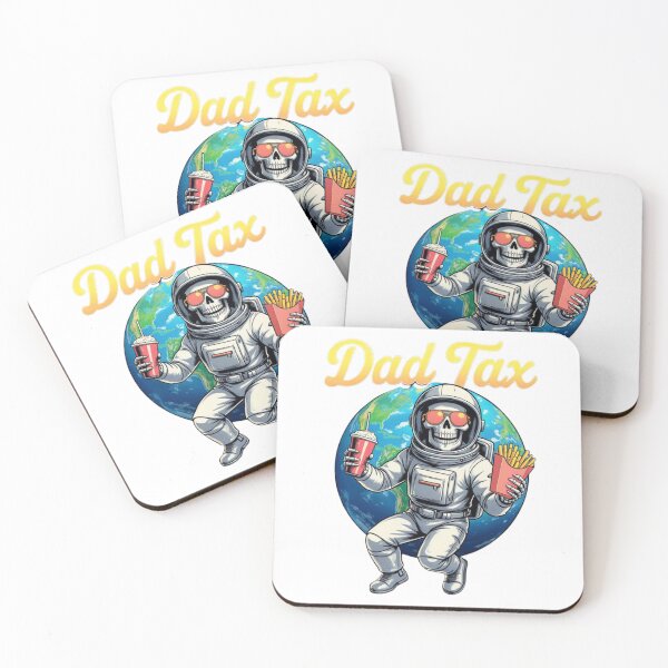 Item preview, Dad Tax Astronaut - Galactic Snack Grab designed and sold by lojadpop.
