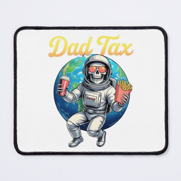 Item preview, Dad Tax Astronaut - Galactic Snack Grab designed and sold by lojadpop.