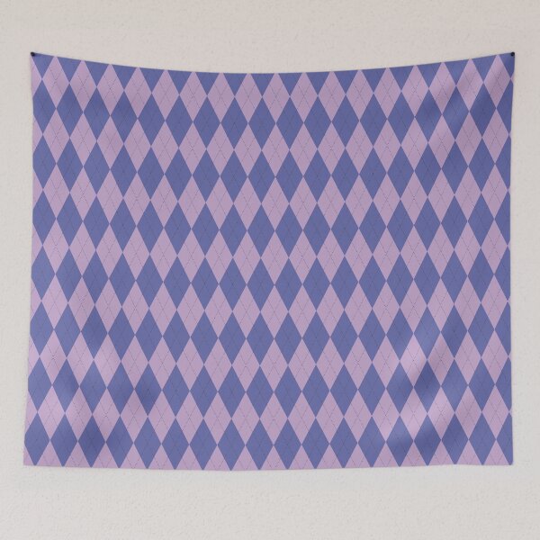 Item preview, Copy of Argyle - Preppy Peri Lavender designed and sold by Una Somerville.