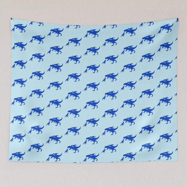 Item preview, T-Rex 2 Raptor Team Velociraptor Tyrannosaurus Attacking Fighting designed and sold by shirt-o-mat.