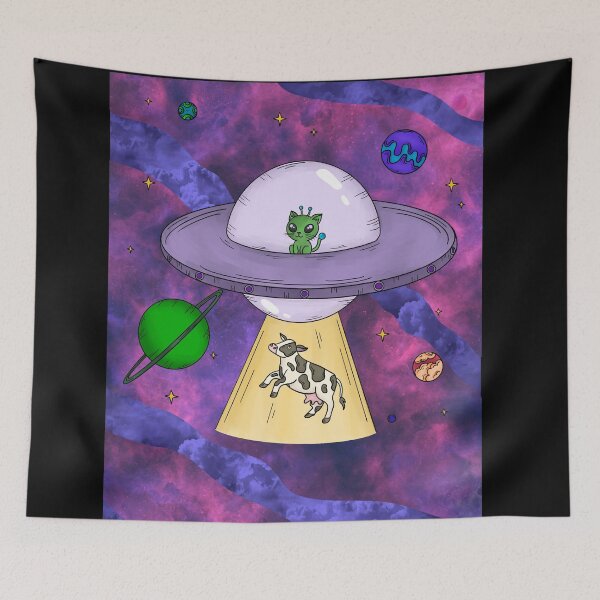Item preview, Alien Abduction  designed and sold by WrensDgtDesigns.