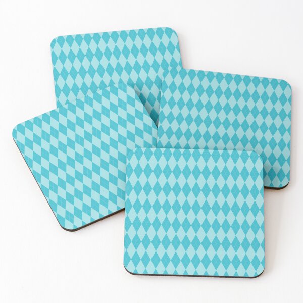 Item preview, Argyle - Perfect Aqua Blue designed and sold by Una Somerville.