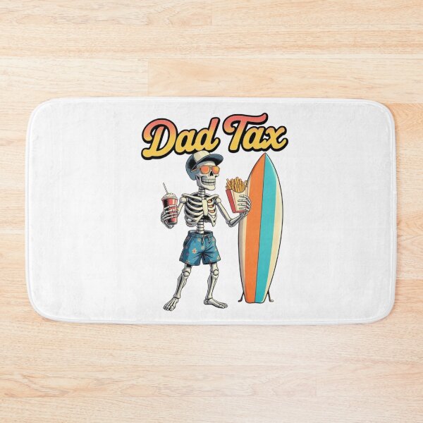 Item preview, Dad Tax Skeleton Summer Beach Vibes designed and sold by lojadpop.