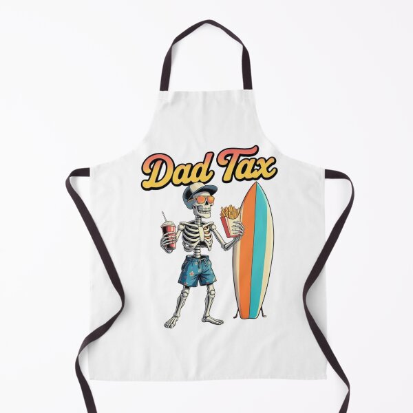 Item preview, Dad Tax Skeleton Summer Beach Vibes designed and sold by lojadpop.