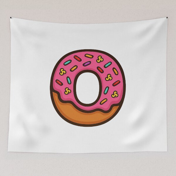 Item preview, Donut Letter O designed and sold by joshuayule.