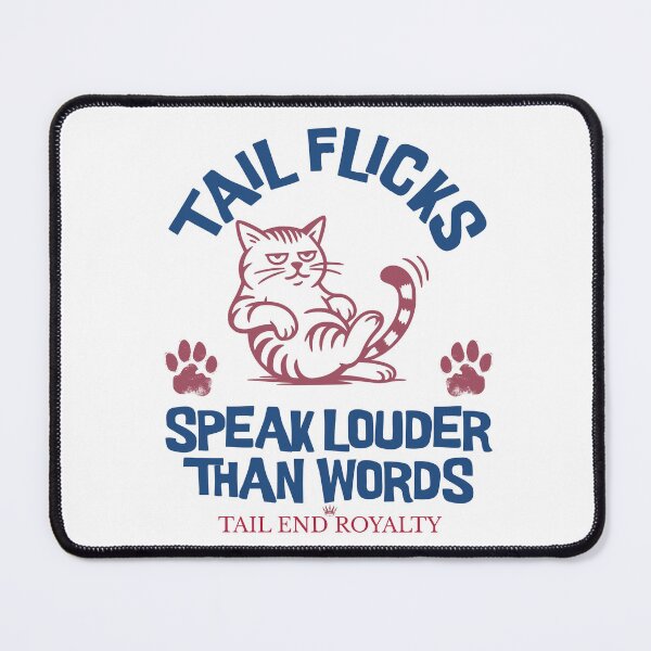 Item preview, Smug Cat – Tail Flicks Speak Louder Than Words designed and sold by AstralFiber.