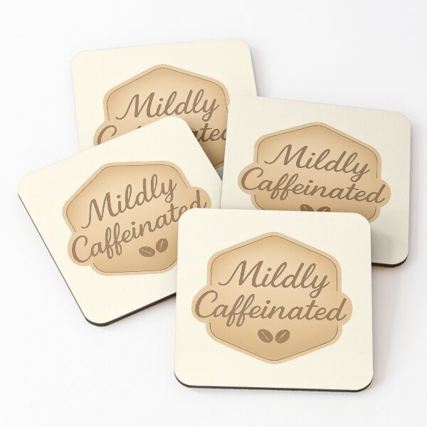 Item preview, Mildly Caffeinated designed and sold by ShopHoneyHollow.