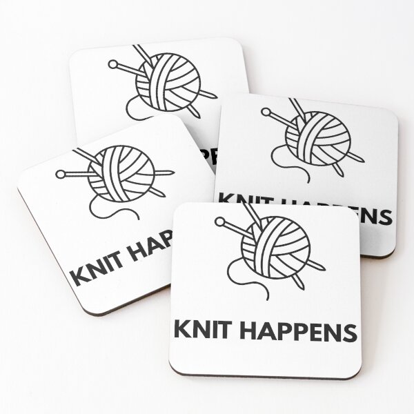 Item preview, KNIT HAPPENS designed and sold by DevonPrinters.