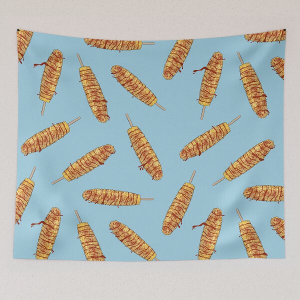 Item preview, Mexican Elote Seamless Pattern designed and sold by DreamyWonder.