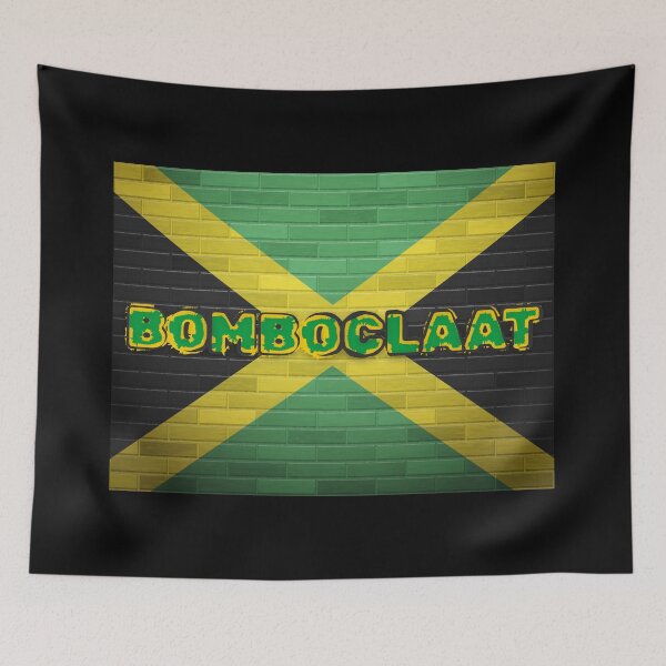 Item preview, Jamaican Flag Bomboclaat designed and sold by UNK-Fatigues.
